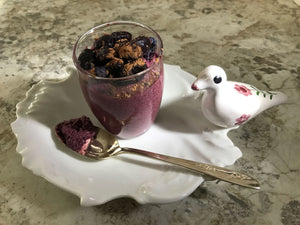 Haskap-Chocolate Chia Seed Pudding Recipe