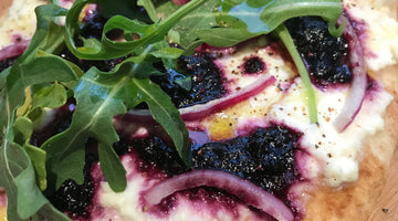 Haskap Flatbread Pizza Recipe