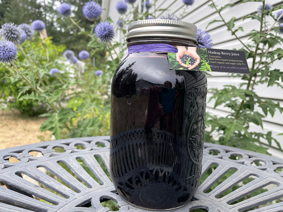 Haskap Juice Indigo Valley Farm